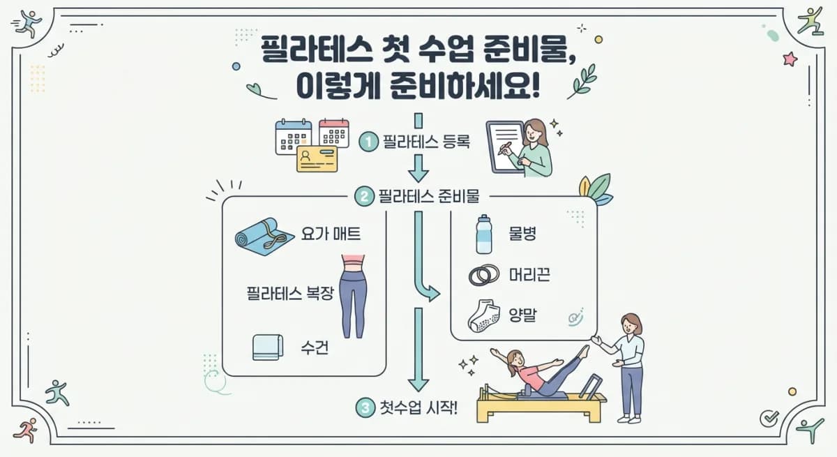 필라테스 첫 수업 준비물, 이렇게 준비하세요!